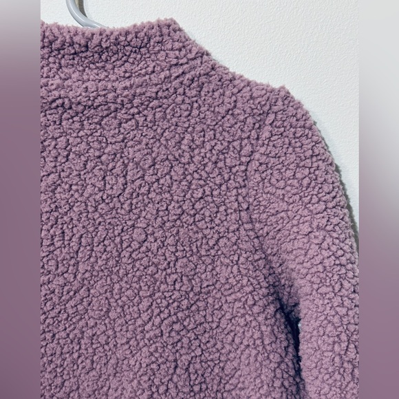 NWOT Gap Quarter Zip Sherpa Sweatshirt - Picture 5 of 7